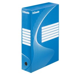 Pudełka archiwizacyjne ESSELTE BOXY 80mm niebieskie 128411