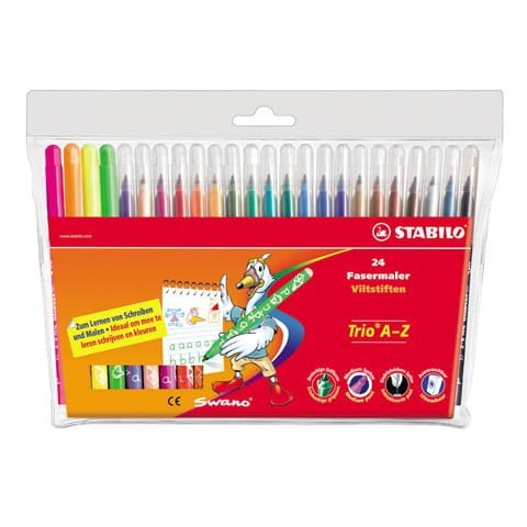 Flamastry STABILO Pen 68 etui kartonowe 24 szt 6824-7