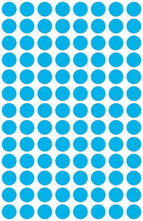 Etykiety kółka do zaznaczania niebieskie 3011 4 ark Avery Zweckform