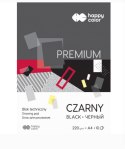 Blok techniczny PREMIUM czarny A4 220g HA 3722 2030-9