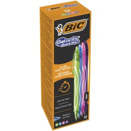 Długopis żelowy BIC Gel-ocity Quick Dry mix FUN, 964826