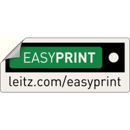 Przekładki plast. do nadruku tekstu na kartę, Leitz Style, 1-6 12360000