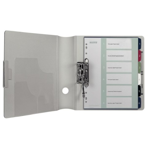 Przekładki plast. do nadruku tekstu na kartę, Leitz Style, 1-6 12360000