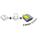 Ekologiczne karteczki samoprzylepne Post-it_ Z-Notes z certyfikatem PEFC Recycled, Żółte, 76x76mm, 6 bloczków po 100 kar