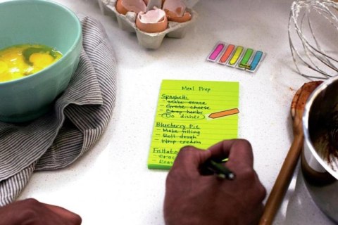 Zakładki indeksujące POST-IT (684-ARR4), PP, 12x43mm, strzałka, 4x24 kart., mix kolorów neonowy