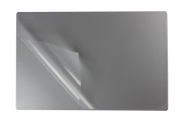 Podkład na biurko z folią 38x58 silver BIURFOL KPB-01-01