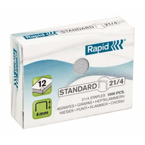 Zszywki Rapid Standard 21/4 1M 1000 szt. 24867600