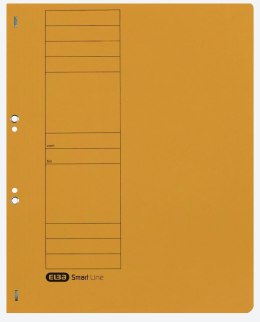 Skoroszyt kartonowy ELBA A4, oczkowy, żółty, 100551871