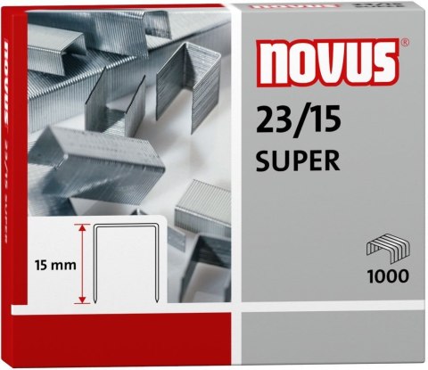 Zszywki 23/15 SUPER 1000 NOVUS 042-0044 NO