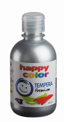 Farba TEMPERA Premium 300ml srebrny HAPPY COLOR 3310 0300-81