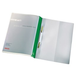 Skoroszyt sztywny z wąsami Esselte Panorama, zielony, 25 szt., 28360