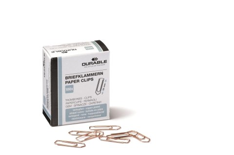 Spinacze 32 mm, miedziowane 120824 DURABLE
