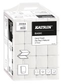Ręczniki składane KATRIN BASIC Zig Zag 2 Natural 20 x 200, Handy Pack, 35564, opakowanie: 20 owijek