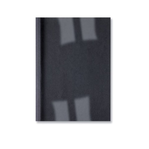 Okładki do bindowania termicznego GBC LeatherGrain, A4, 1,5 mm, czarne , 100 szt., IB451607