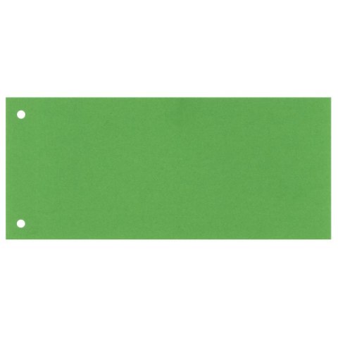 Przekładki 1/3 A4 Maxi Esselte, zielony, 100 szt., 624447