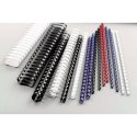 Grzbiety do bindowania plastikowe GBC Combs, A4, 6 mm, czarne , 100 szt. 4028173