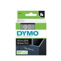 Taśma DYMO D1 - 12mm x 7 m, biały / przezroczysty S0720600 do drukarek etykiet