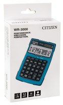 Kalkulator wodoodporny CITIZEN WR-3000, 152x105mm, niebieski