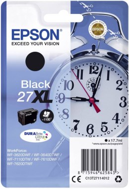 Tusz EPSON 27XL (C13T27114010) czarny 1100str