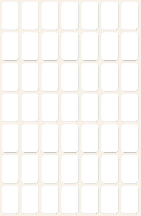 Minietykiety Avery Zweckform 3072 16 x 9 6ark. Białe, do opisywania ręcznego