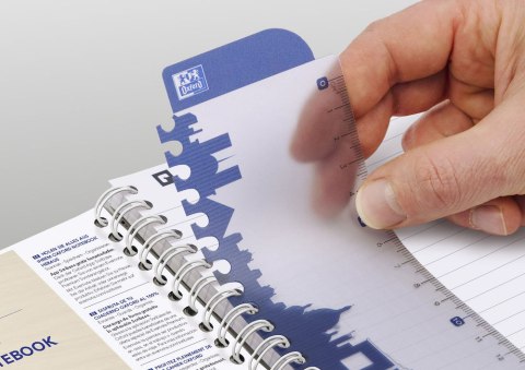 Kołonotatnik A4 90 kartek, linia / tagi, MY COLOURS, OXFORD, 100104241