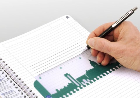 Kołonotatnik A4 90 kartek, linia / tagi, MY COLOURS, OXFORD, 100104241