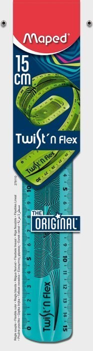 Linijka niełamliwa 15cm TWIST"N FLEX MAPED 279110