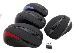 Mysz bezprzewodowa 24GHZ USB RED ANTARES ESPERANZA EM101R czerwona