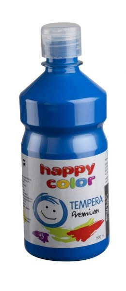 Farba TEMPERA Premium 500ml niebieska HAPPY COLOR HA 3310 0500-3