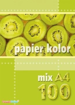 Papier ksero A4 mix kolorów (100 arkuszy) KRESKA