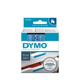 Taśma DYMO D1 - 19 mm x 7 m, czarny / niebieski S0720860 do drukarek etykiet
