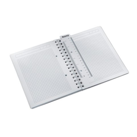 Kołonotatnik w kratkę A5 PP Leitz WOW, zielony 46410054