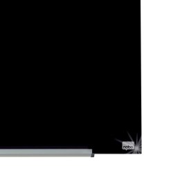 Szklana tablica Nobo Impression Pro 680x380mm, czarna