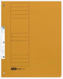 Skoroszyt kartonowy ELBA A4, hakowy, żółty, 100551885