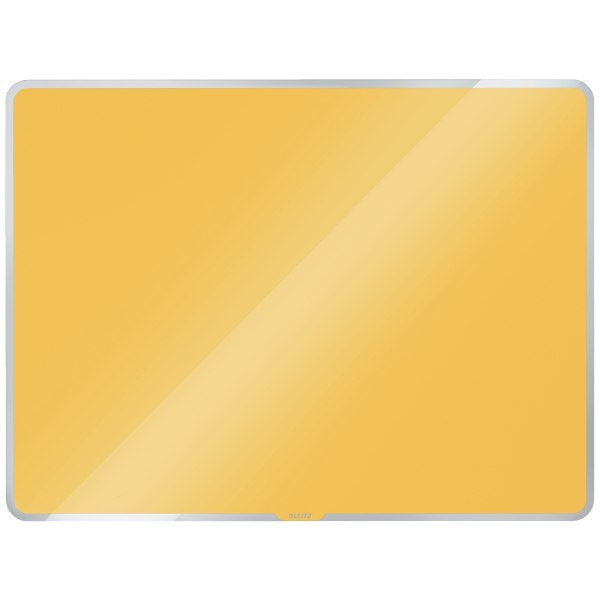 Szklana tablica magnetyczna Leitz Cosy 60x40cm, żółta, 70420019