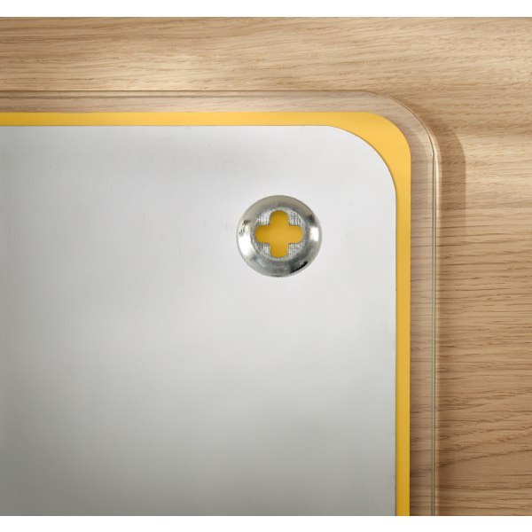 Szklana tablica magnetyczna Leitz Cosy 60x40cm, żółta, 70420019