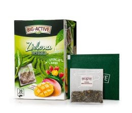 Herbata BIG-ACTIVE OPUNCJA-MANGO zielona 20 kopert/34g