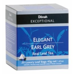 Herbata DILMAH PIRAMID Exceptional EARL GREY 20t czarna