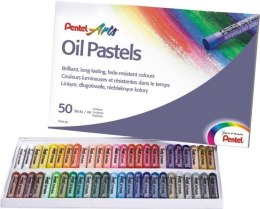 Pastele olejne 50 kolorów PHN-50 PENTEL