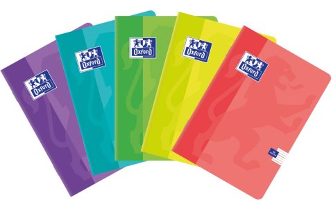 Zeszyt A5 16k, linia podwójna kolorowa, OXFORD, SWEET 400026764