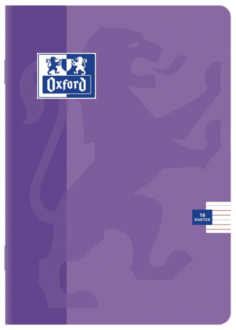 Zeszyt A5 16k, linia podwójna kolorowa, OXFORD, SWEET 400026764