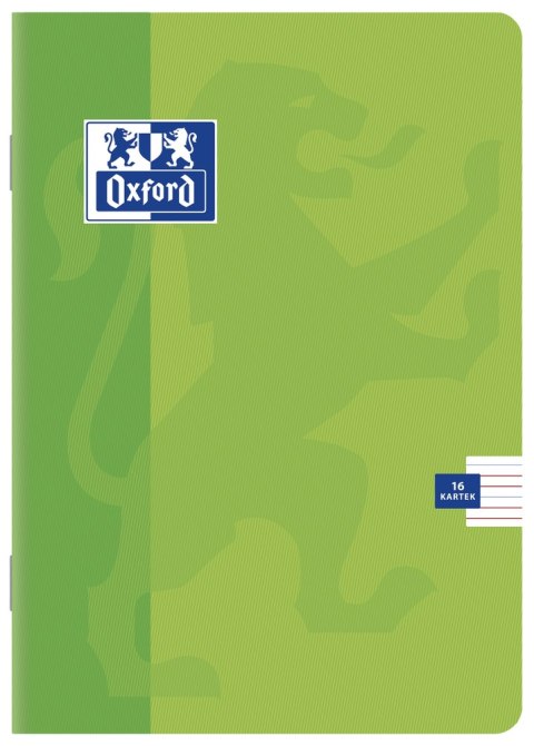 Zeszyt A5 16k, linia podwójna kolorowa, OXFORD, SWEET 400026764