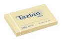 Bloczek TARTAN 76x76 żółte 100kartek 07676 3M