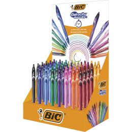 Display długopisów żelowych BIC Gel-ocity Quick Dry Mix BCL 48szt, 964785