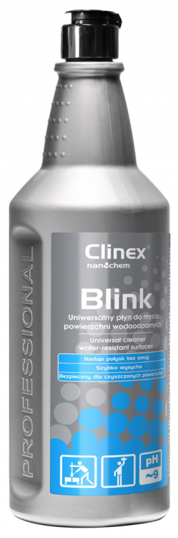 Uniwersalny płyn CLINEX Blink 1L, do mycia powierzchni wodoodpornych