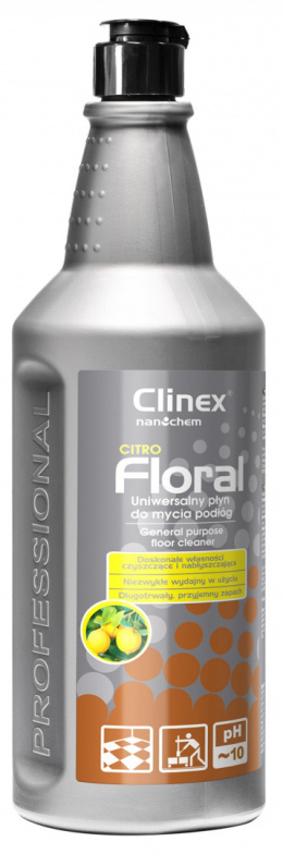 Uniwersalny płyn CLINEX Floral Citro 1L, do mycia podłóg