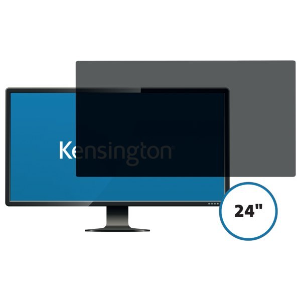 Kensington privacy filter 2 way removable 61cm 24" Wide 16:10 626488