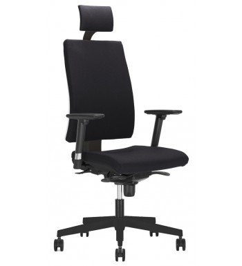 Krzesło obrotowe INTRATA czarne O-12 FS SM01 SH NowyStyl