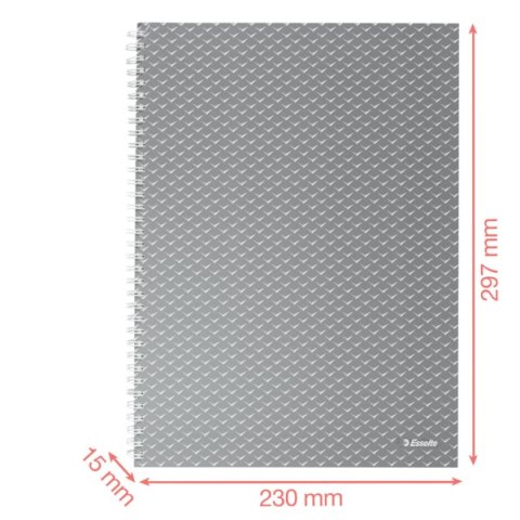 Kołonotatnik Colour"Breeze A4, w kratkę, niebieski Esselte 628476