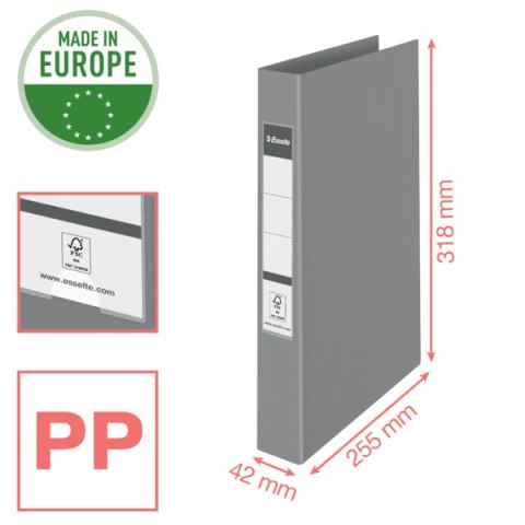 Segregator ringowy Esselte Colour"Breeze, 2 ringi, zielony 626498